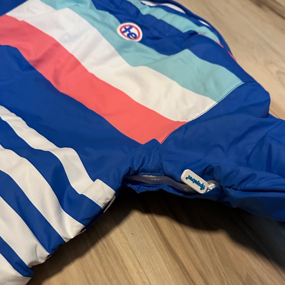 Tipsy Elves Blue and Pink Ski Suit S - Picture 8 of 16